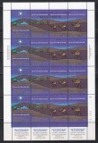Marshall 1984 - Crăciun, MC cu 4 Staifuri și Tabsuri, MNH