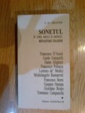 W3 SONETUL IN ZORII , AMIAZA SI AMURGUL RENASTERII ITALIENE -C.D. ZELETIN