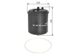 Filtru ulei Bova Magiq; DAF Cf, Cf 85, Xf, Xf 105, Xf 95; Temsa Safir, Safir Plus; Van Hool T-Serie; Vdl Futura Motor FA 105.410, FA 105.460, FA