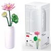 Set de Constructie Flowers, 258 piese, Lotus &ndash; Sluban