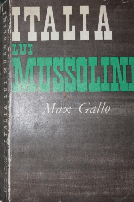 ITALIA LUI MUSSOLINI