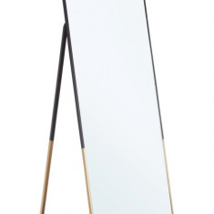 Oglinda de podea Reflix, Bizzotto, 42 x 170 cm, otel/sticla, auriu