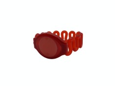MF red strap - Bratara din silicon cu cip Mifare rosie