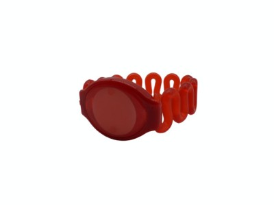 MF red strap - Bratara din silicon cu cip Mifare rosie foto