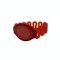 MF red strap - Bratara din silicon cu cip Mifare rosie