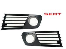 Grila spoiler Seat Ibiza/Cordoba (6L), 02.2002-05.2006, Stanga, 6L0853665L01C, 6730273R cu locas pentru proiectoare Kft Auto