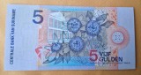5 Gulden 2000 - Bancnota veche SURINAM - stare foarte buna UNC