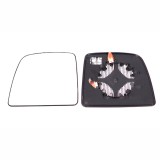 Geam oglinda exterioara cu suport fixare Ford Tourneo Connect, 03.2013-2018, Connect , partea Stanga, incalzit; sticla convexa; geam cromat; superior