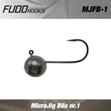 Micro Jig Fudo Bila nr.1 BN black nickel 3.5g 8buc/plic