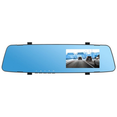 Camera DVR auto tip oglinda, ecran 4 inch, camera fata spate, monitorizare parcare foto