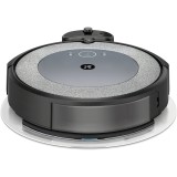 Robot de aspirare cu mop, iRobot Combo i5, i517840, sistem de curatare Aeroforce in 4 etape, recipient lavabil, wi-fi, navigare inteligenta si harta,