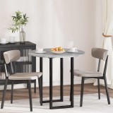 VidaXL Placă de masă sonoma gri 80 x 80 x 1.5 cm Lemn compozit