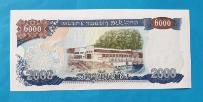 2000 Kip 1997 Laos - Bancnota SUPERBA - UNC foto