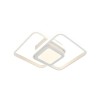 Lustra LED DUOFORM, 36W, 3 Patrate, lumina Rece/Calda/Neutra, Alb, Alessandro DESIGN