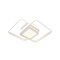 Lustra LED DUOFORM, 36W, 3 Patrate, lumina Rece/Calda/Neutra, Alb