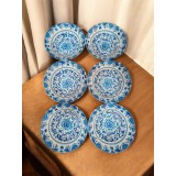 Set 6 boluri din ceramică model tradițional portughez