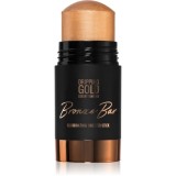 Dripping Gold Luxury Tanning Bronze Bar Bronzer iluminant pentru fata si corp 36 g