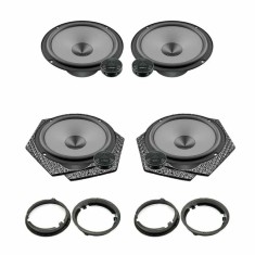 Pachet difuzoare auto Hertz Uno dedicat Mitsubishi Outlander 2005-2012, RMS 75W