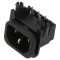 Conector Alimentare AC 10A 250V IEC 60320 THT