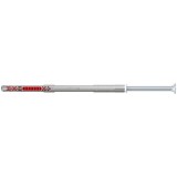 Diblu universal, din nylon, Fischer DuoXpand T, 10 x 160 mm, cu surub, zincat alb, cu cap inecat, Torx, TX30