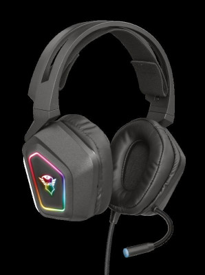 Casti cu microfon trust gxt 450 blizz rgb 7.1 surround gaming headset specifications general height foto