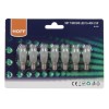 Bec LED Hoff mini, E10, 0.1W, lumina calda, 10 - 48V - 7 buc