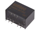 Convertor DC/DC 3W 9-36V la 12V 250mA SIP6