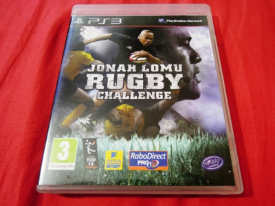 Jonah Lomu Rugby Challenge pentru PS3, original, PAL foto