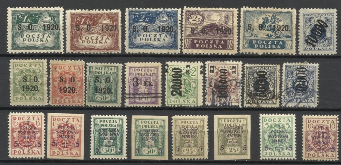 POLONIA SUPRATIPARE 1919 / 1920 -- MLH / MH