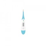 Termometru Digital Varf Flexibil BabyJem, Masurare Rapida, Alarma Febra, Memorie Ultima Masurare, Cutie Protectie, 0 luni+