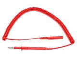 Cablu de Măsurare 20A cu Mufă Banană 4 mm
