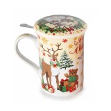 Cana Craciun cu infuzor, cutie cadou III &Oslash; 8 cm x 11,5 H, 500 ml