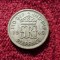 6 PENCE 1945 ARGINT *****
