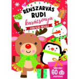 R&eacute;nszarvas Rudi kar&aacute;csonya - Matric&aacute;s kifestő