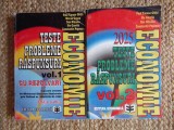 ECONOMIE TESTE PROBLEME REZOLVĂRI RĂSPUNSURI - VOL 1+2. PROF.DR. PAUL TĂNASE GHIȚĂ