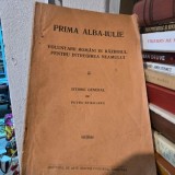 Prima Alba-Iulie. Voluntarii romani in razboiul pentru intregirea neamului - Petru Nemoianu