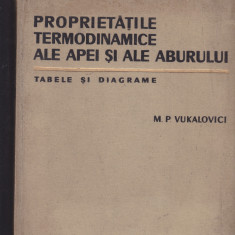 PROPRIETATILE TERMODINAMICE ALE APEI SI ALE ABURULUI - M.P. VUKALOVICI
