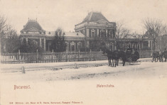 Carte Postala - Bucuresti - Maternitatea Filantropia foto