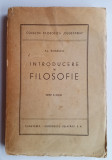 Introducere &icirc;n filosofie - AL. POSESCU -, a doua ediție