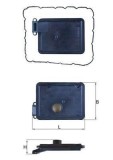 Filtru hidraulic cutie de viteze automata Hyundai Accent IV, Elantra V, Grandeur, I30, I40 I, I40 I Cw; Kia Carens IV, Cee&amp;#39; D, Cee&amp;#39; D