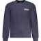 Bluză bărbați, cu logo, Regular fit, bleumarin, S
