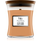 Woodwick Gilded Sands lum&acirc;nare parfumată 275 g