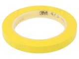 Bandă de marcare galbenă 33m x 12mm