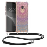 Cumpara ieftin Husa Kwmobile pentru Samsung Galaxy S9, Silicon, Multicolor, 49089.04, Textil, Carcasa