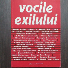 VOCILE EXILULUI - RADU ARION, PAMFIL SEICARU, AUREL DECEI, CONSTANTIN VISOIANU