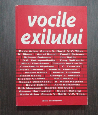 VOCILE EXILULUI - RADU ARION, PAMFIL SEICARU, AUREL DECEI, CONSTANTIN VISOIANU foto