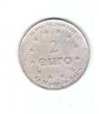 Jeton/medalie Franta 2 euro 30 mai - 14 juin 1998 Ville Marly-le-Roi, stare buna, curata