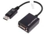 Convertor DisplayPort 1.2 150mm Negru