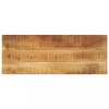 VidaXL Blat masă, 80x30x2,5 cm, dreptunghiular, lemn masiv mango brut