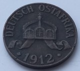 Africa de Est Germana , 1 Heller 1912
